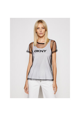 DKNY Тишърт P0DH7FKC Бял Regular Fit - Pepit.bg