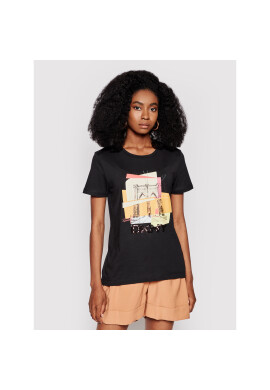DKNY Тишърт P0EBOCNA Черен Regular Fit - Pepit.bg