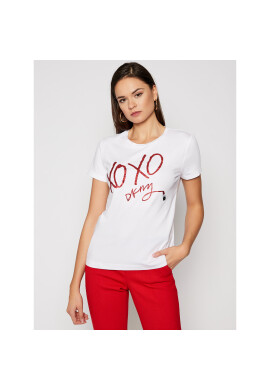 DKNY Тишърт P0JVNDNA Бял Regular Fit - Pepit.bg