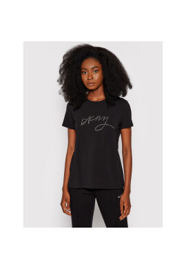 DKNY Тишърт P1DSEDNA Черен Regular Fit - Pepit.bg