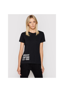 DKNY Тишърт P1DTFDNA Черен Regular Fit - Pepit.bg