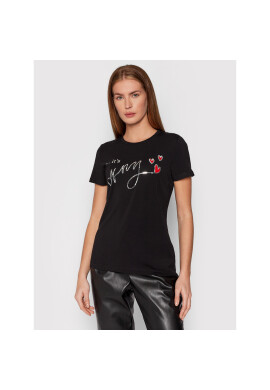 DKNY Тишърт P1MQHDNA Черен Regular Fit - Pepit.bg