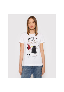 DKNY Тишърт P1MQKDNA Бял Regular Fit - Pepit.bg