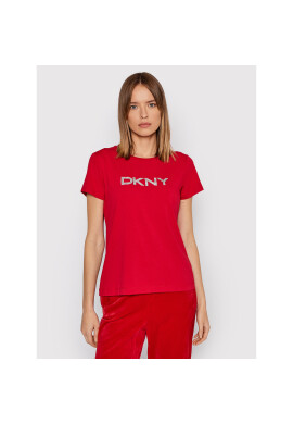 DKNY Тишърт P1MRHDNA Червен Regular Fit - Pepit.bg