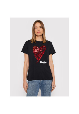 DKNY Тишърт P1MRLDNA Черен Regular Fit - Pepit.bg