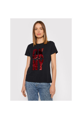DKNY Тишърт P1MTDDNA Черен Regular Fit - Pepit.bg
