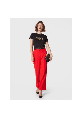 DKNY Тишърт P2MH7OMQ Черен Regular Fit - Pepit.bg