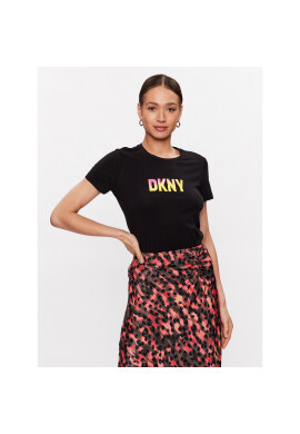 DKNY Тишърт P3BHDDNA Черен Regular Fit - Pepit.bg