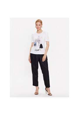 DKNY Тишърт P3DHRSLK Бял Regular Fit - Pepit.bg