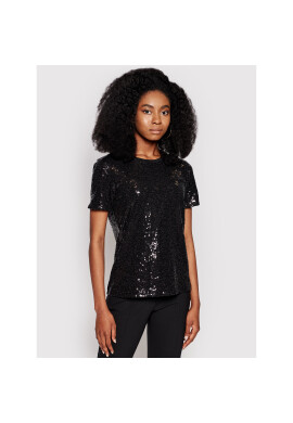 DKNY Тишърт P8RHJ467 Черен Regular Fit - Pepit.bg