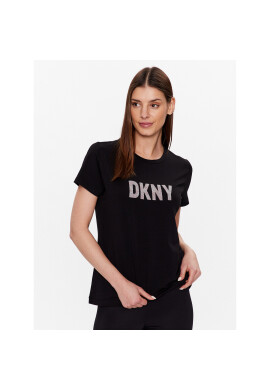 DKNY Тишърт P9BH9AHQ Черен Regular Fit - Pepit.bg