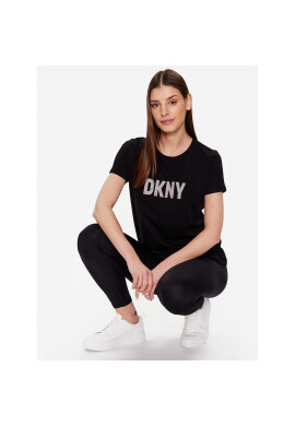 DKNY Тишърт P9BH9AHQ Черен Regular Fit - Pepit.bg