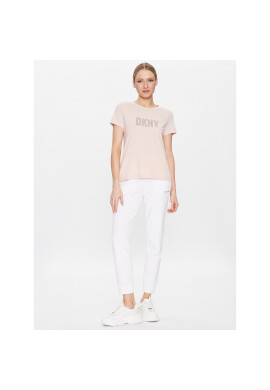 DKNY Тишърт P9BH9AHQ Розов Regular Fit - Pepit.bg