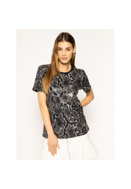 DKNY Тишърт P9KHZ467 Черен Regular Fit - Pepit.bg
