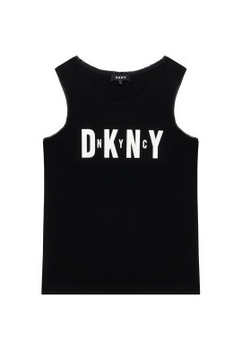 DKNY Топ D35R21 D Черен Regular Fit - Pepit.bg