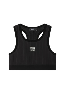 DKNY топ D35S91 D Черен Regular Fit - Pepit.bg