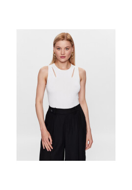 DKNY топ P3BSAH25 Бял Slim Fit - Pepit.bg