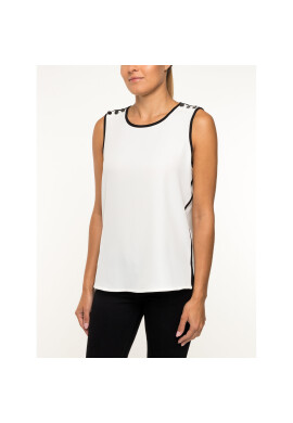 DKNY топ P9AA2A2N Бял Regular Fit - Pepit.bg