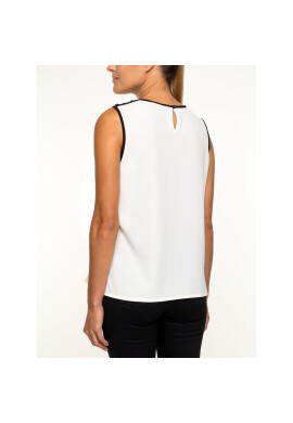 DKNY топ P9AA2A2N Бял Regular Fit - Pepit.bg