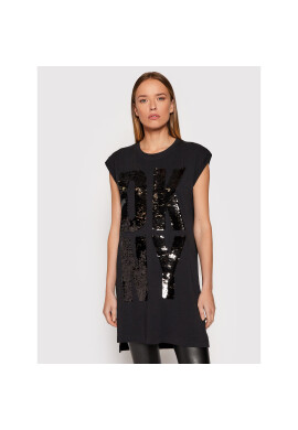 DKNY Туника P1DTDB2M Черен Regular Fit - Pepit.bg