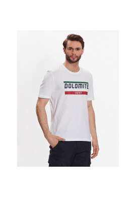 Dolomite Тишърт 289177-748 Бял Regular Fit - Pepit.bg