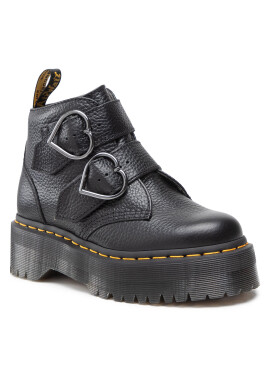 Dr. Martens Боти Devon Heart 26439001 Черен - Pepit.bg