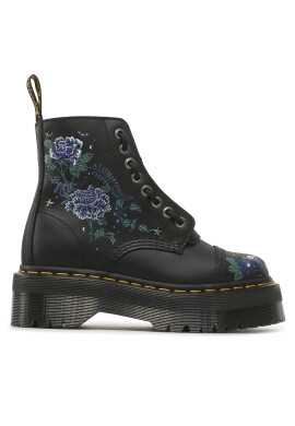 Dr. Martens Кубинки Sinclair Floral 27734001 Черен - Pepit.bg