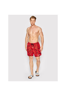 Dsquared2 Underwear Плувни шорти Scribbles Midi D7B544190 Червен Regular Fit - Pepit.bg