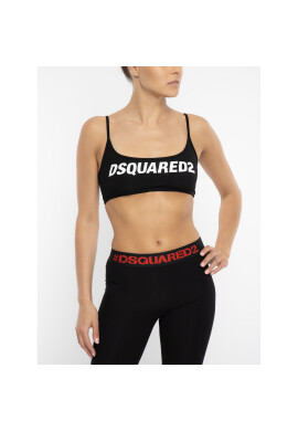 Dsquared2 Underwear Сутиен-топ D8RG32360 Черен - Pepit.bg
