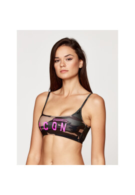 Dsquared2 Underwear Сутиен-топ D8RG33130 Зелен - Pepit.bg