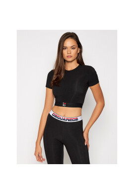 Dsquared2 Underwear Тишърт D8M263220 Черен Regular Fit - Pepit.bg