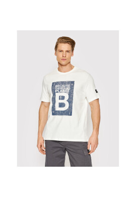 Ecoalf Тишърт Becar GATSBECAR8031MS22 Бял Regular Fit - Pepit.bg