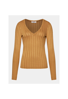 Edited Блуза Elin Кафяв Casual Fit - Pepit.bg