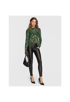 Edited Блуза Querida EDT5960002000002 Зелен Slim Fit - Pepit.bg
