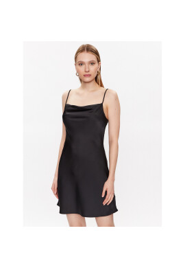 Edited Лятна рокля EDT6870001 Черен Fitted Fit - Pepit.bg