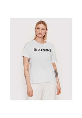 Element Тишърт Logo W3SSB7 Бял Regular Fit - Pepit.bg
