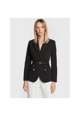 Elisabetta Franchi Блейзър GI-032-26E2-V600 Черен Regular Fit - Pepit.bg