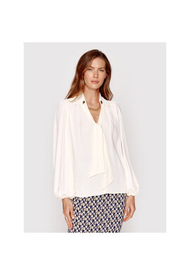 Elisabetta Franchi Блуза CA-002-26E2-V320 Бял Regular Fit - Pepit.bg
