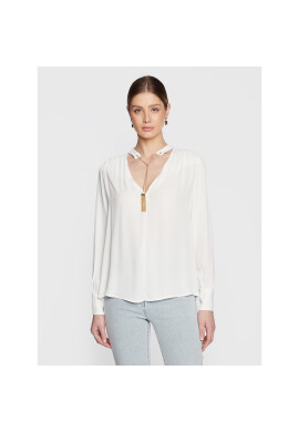 Elisabetta Franchi Блуза CA-005-31E2-V320 Бял Regular Fit - Pepit.bg