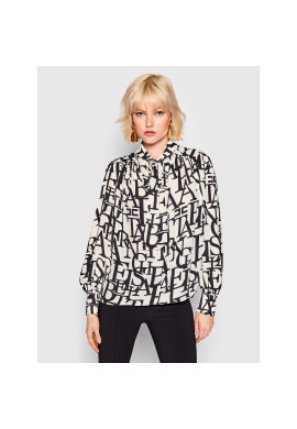 Elisabetta Franchi Блуза CA-039-26E2-V320 Бял Regular Fit - Pepit.bg