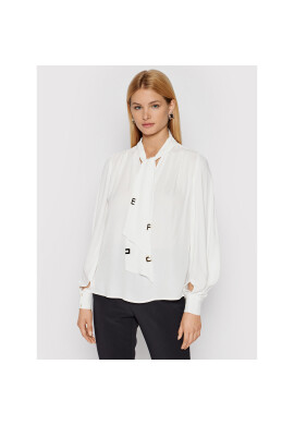 Elisabetta Franchi Блуза CA-303-16E2-V290 Бял Regular Fit - Pepit.bg