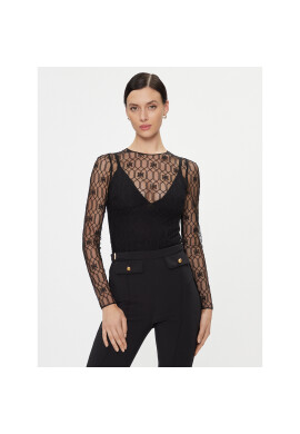 Elisabetta Franchi Блуза MD-018-37E2-V240 Черен Regular Fit - Pepit.bg