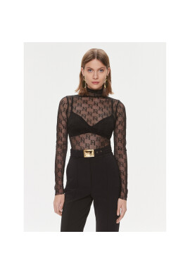 Elisabetta Franchi Боди BO-004-41E2 Черен Regular Fit - Pepit.bg
