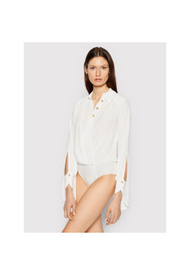 Elisabetta Franchi Боди CB-012-11E2-V350 Бял Regular Fit - Pepit.bg