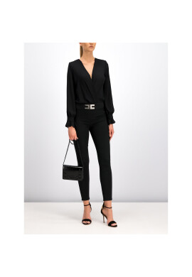 Elisabetta Franchi Боди CB-065-96E2-V179 Черен Regular Fit - Pepit.bg