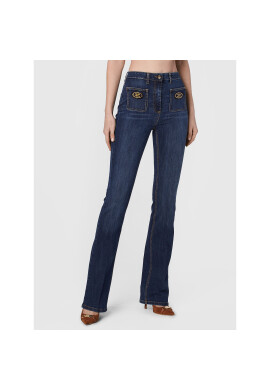Elisabetta Franchi Дънки PJ-51S-26E2-V330 Син Bootcut Fit - Pepit.bg