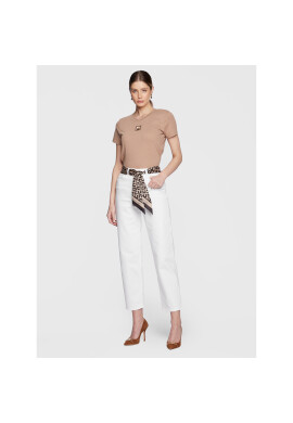 Elisabetta Franchi Дънки PJ-91I-31E2-V320 Бял Regular Fit - Pepit.bg