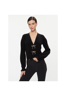 Elisabetta Franchi Кардиган MK-26S-37E2-V340 Черен Regular Fit - Pepit.bg