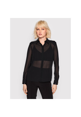 Elisabetta Franchi Риза CA-018-26E2-V330 Черен Regular Fit - Pepit.bg
