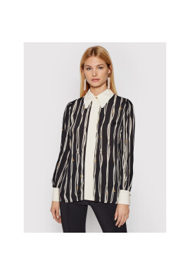 Elisabetta Franchi Риза CA-292-16E2-V320 Черен Regular Fit - Pepit.bg